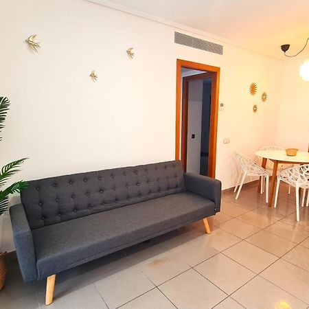 Beach Valencia Luxury D15-9 Apartment With Terrace And Sea Views With Two Rooms Kültér fotó
