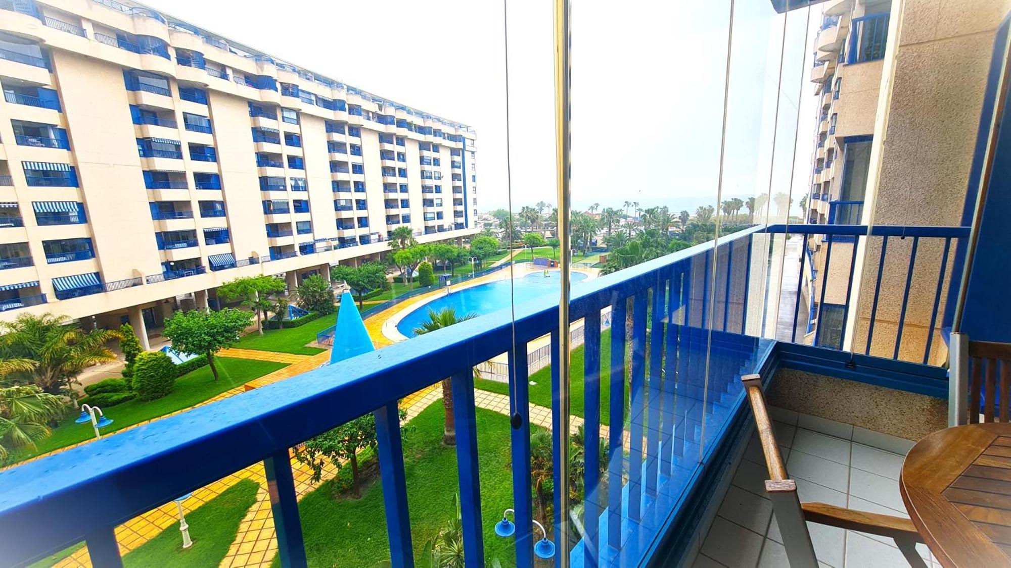 Beach Valencia Luxury D15-9 Apartment With Terrace And Sea Views With Two Rooms Kültér fotó
