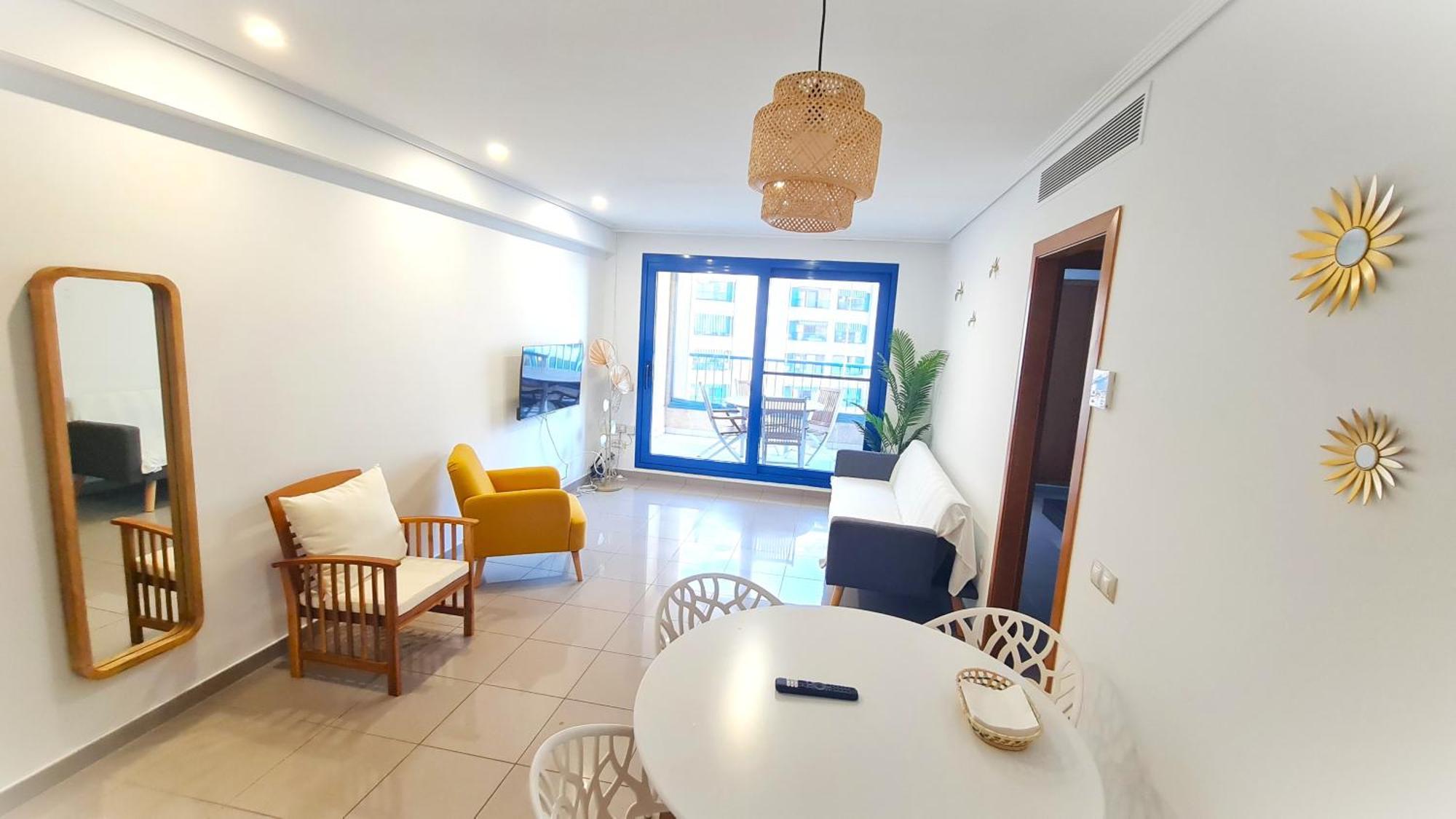 Beach Valencia Luxury D15-9 Apartment With Terrace And Sea Views With Two Rooms Kültér fotó