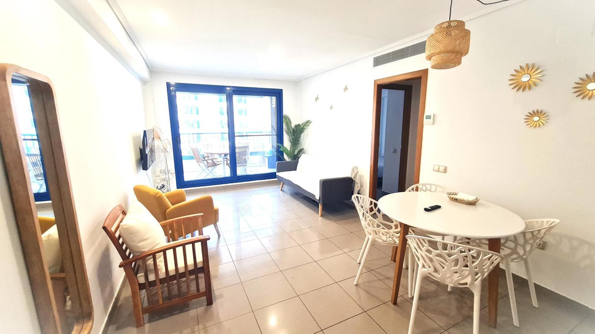 Beach Valencia Luxury D15-9 Apartment With Terrace And Sea Views With Two Rooms Kültér fotó